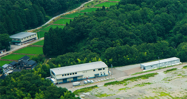 社屋・航空写真